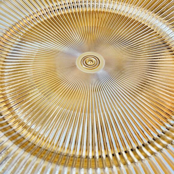 Set Of 4 American Atelier Charger Plate Large 13” Gold Superstar Decorative - Picture 6 of 11